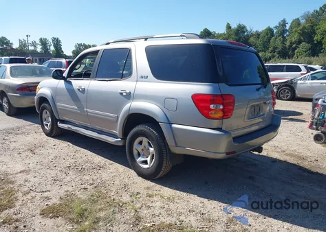 2001 Toyota Sequoia Sr5 V8 from USA, damaged, VIN 5TDBT44A21S047331
